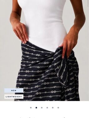 Women's Voile Pareo in Nautical Knots